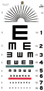 Illiterate/Tumbling E Eye Chart