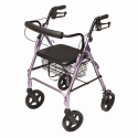 Walkabout Four-Wheel Contour Deluxe Rollator