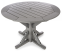 Round Frame Pedestal Table