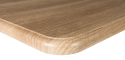 36 inch 3DL Wood Finish Table Top