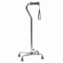 Silver Collection Low Profile Quad Canes - Ortho-Ease® Grip