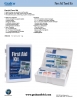 View Product Sheet - First Aid Travel Kit pdf