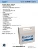 View Product Sheet - First Aid Kit - 50 person pdf