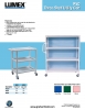 View Product Sheet - PVC Three-Shelf Utility Cart pdf