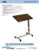 View Product Sheet - Deluxe Tilt Overbed Table pdf