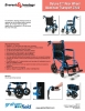 View Product Sheet - Deluxe 12 Rear Wheel Aluminum Transport Chair pdf