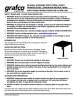 View Economy Foot Stool, Epoxy Finished Steel - Operation Instructions pdf