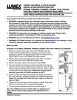 View Installation Instructions - 5782RG Universal IV Pole Holder pdf