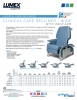 View Product Sheet - Lumex® Clinical Care Recliner Wide With Drop Arms pdf