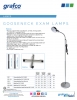 View Product Sheet - Grafco® Gooseneck Exam Lamps pdf