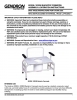 View Assembly & Operation Instructions – Bariatric Commode pdf
