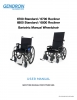 View User Manual – Regency 6700 Wheelchair pdf