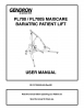 View User Manual - PL700 Bariatric Patient Lift pdf
