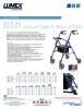 View Product Sheet - Set n’ Go® Height Adjustable Rollator pdf