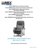 View Assembly and Operating Instructions - Lumex® Deluxe Clinical Care Recliner with Drop Arm pdf