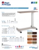 View Automatic Overbed Table Base - Product Sheet pdf