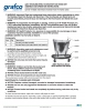 View Assembly & Operation Instructions - Stainless Steel Kick Bucket Stand Set pdf