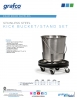 View Product Sheet - Stainless Steel Kick Bucket Stand Set pdf