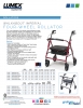 View Product Sheet - Walkabout Four-Wheel Imperial Rollator pdf