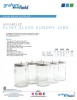 View Product Sheet - Unlabeled Flint Glass Sundry Jars pdf