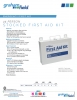 View Product Sheet - Stocked First Aid Kit - 25 person pdf
