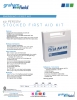View Product Sheet - Stocked First Aid Kit - 50 Person pdf