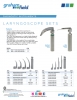 View Product Sheet - Laryngoscope Sets pdf