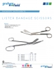View Product Sheet - Lister Bandage Scissors pdf
