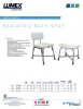 View Product Sheet - Bariatric Bath Seat pdf
