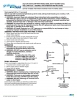 View Assembly & Operation Instructions - 1697-1M Exam Lamp with Mobile Base, SOK-IT-GUARD® Lock, and 3-Pin Plug pdf