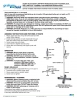 View Assembly & Operation Instructions - Deluxe Exam Lamp with Mobile Base, SOK-IT-GUARD® Lock, and 3-Pin Plug pdf