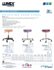 View Product Sheet - Exam Room Stools pdf