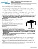 View Instructions for Use - Economy Foot Stool, Epoxy Finished Steel pdf