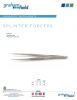 View Product Sheet - Splinter Forceps pdf