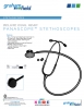 View Product Sheet - Panascope Deluxe Dual Head Stethoscope pdf