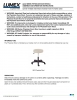 View Operation Instructions - 9000 Series: Physician Exam Stools pdf
