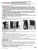 View Assembly & Operation Instructions - Adjustable Back Cushion pdf