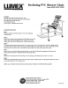 View Manual - Reclining PVC Shower Chair pdf